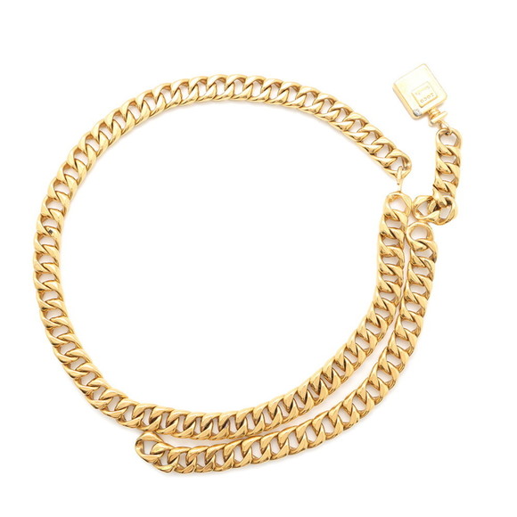 Chanel chain belt with perfume motif. - Picture 1 of 10